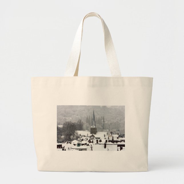 Bolsa Tote Grande Godalming Snow (Frente)