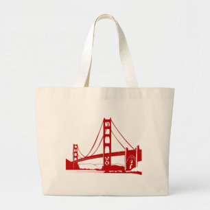 Bolsa Tote Grande Golden gate bridge - San Francisco, CA