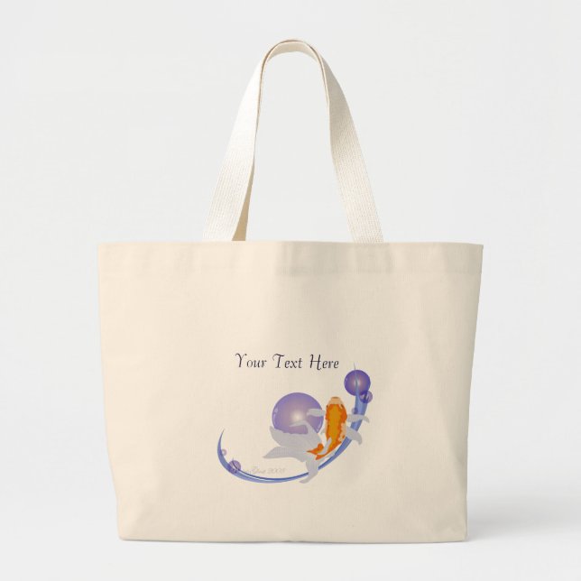 Bolsa Tote Grande Goldfish Tote Bag (Frente)