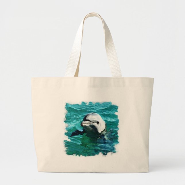 BOLSA TOTE GRANDE GOLFINHO (Frente)