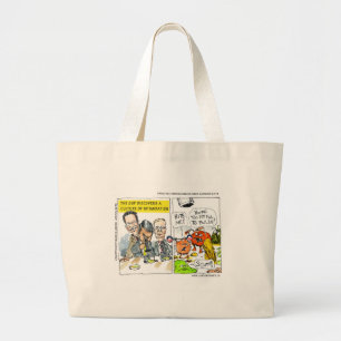 Bolsa Tote Grande GOP Descobre Cultura De Intimidação Engraçado