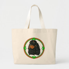 Bolsa Tote Grande Gordon Setter St Patricks