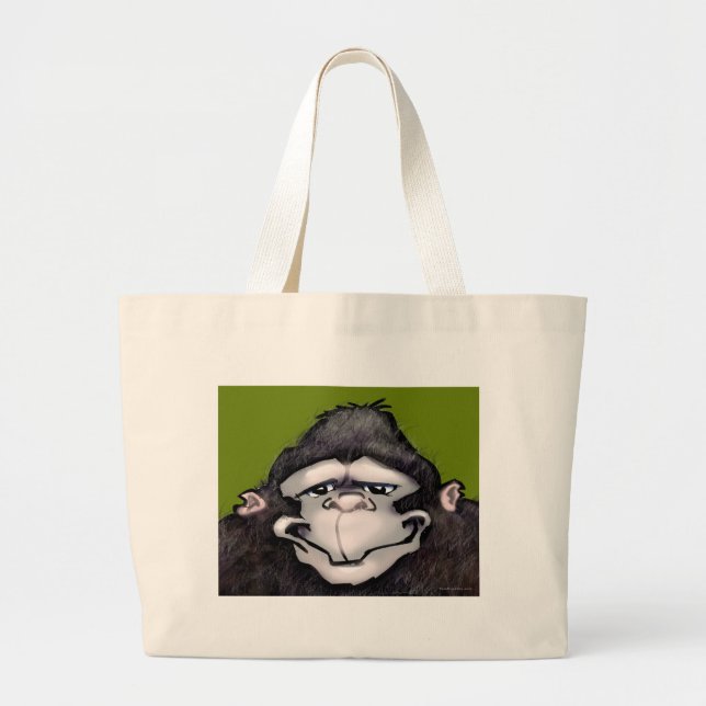 Bolsa Tote Grande Gorila (Frente)