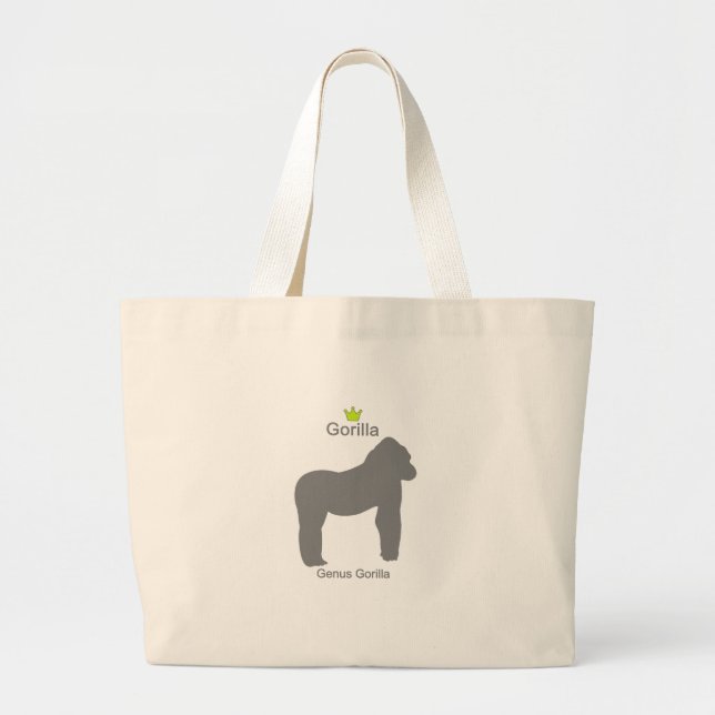 Bolsa Tote Grande Gorilla g5 (Frente)