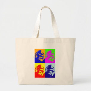 Bolsa Tote Grande Gorilla Pop Art