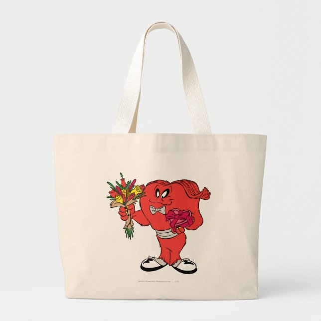 Bolsa Tote Grande Gossamer with roses (Frente)