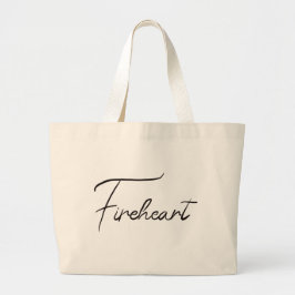 Bolsa Tote Grande Grande FireHeart Throne de Glass Bolsa