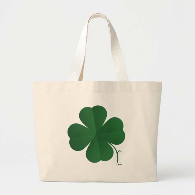Bolsa Tote Grande Grande Shamrock (Frente)