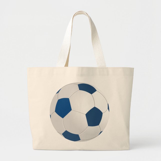 Bolsa Tote Grande Grandes camisa do futebol/saco do futebol (Frente)
