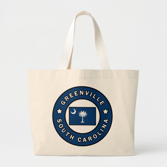 Bolsa Tote Grande Greenville Carolina do Sul (Frente)