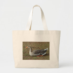 Bolsa Tote Grande Greylag Swan Goose Cross
