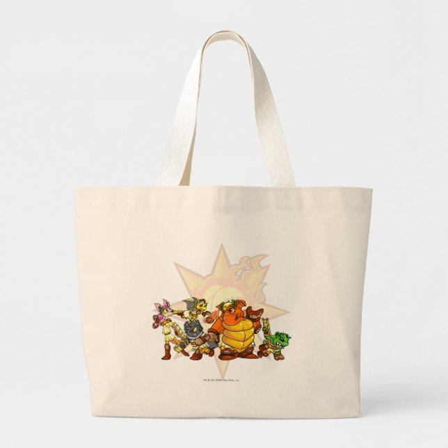 Bolsa Tote Grande Grupo de Altador da equipe (Frente)