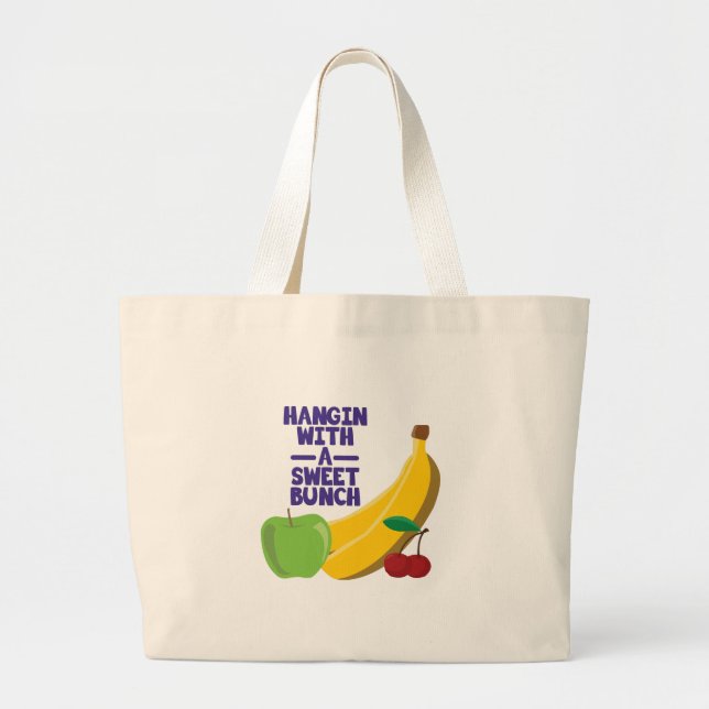 Bolsa Tote Grande Grupo doce (Frente)