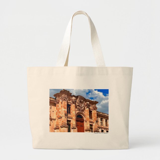 Bolsa Tote Grande Guanajuato Pink Quarry Colonial (Frente)