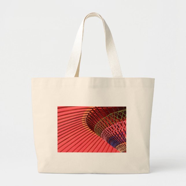 Bolsa Tote Grande Guarda-chuvas japoneses (Frente)