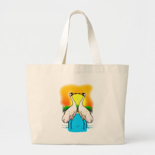 Bolsa Tote Grande Guindastes enormes no amor