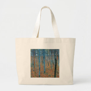 Bolsa Tote Grande Gustav Klimt Beech Tree Grove