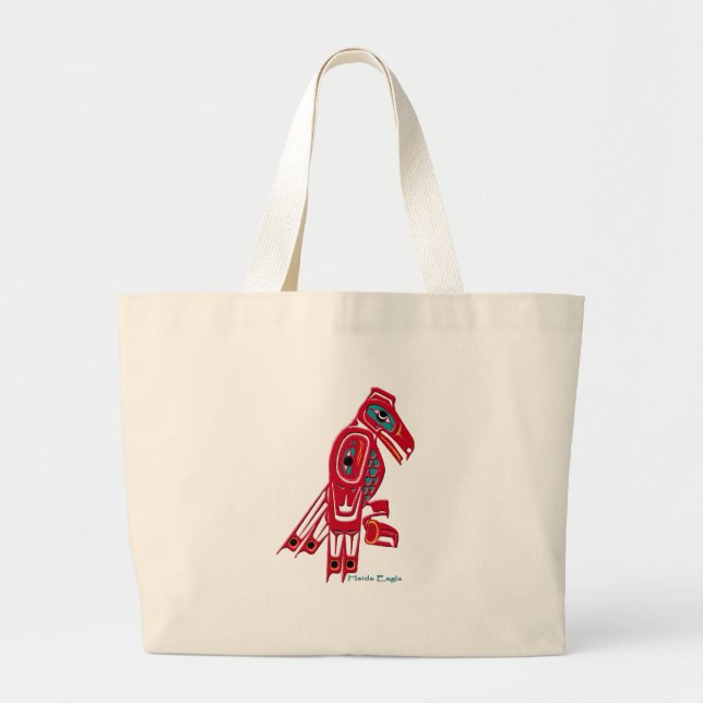 Bolsa Tote Grande HAIDA EAGLE Collection (Frente)