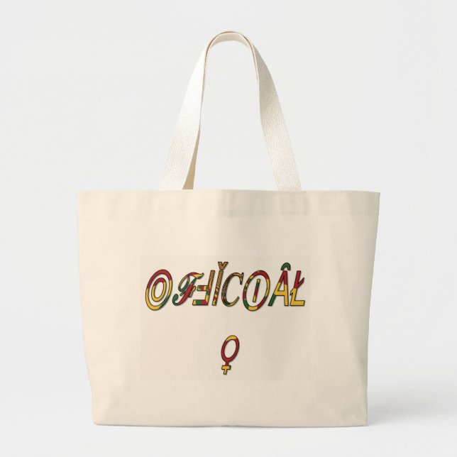 Bolsa Tote Grande Hakuna Matata Female Oficiais Gifts.png (Frente)