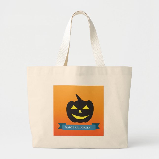 Bolsa Tote Grande Halloween (Frente)