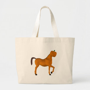 Bolsa Tote Grande Halloween Horse
