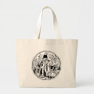 Bolsa Tote Grande Halloween Scarecrow Bag