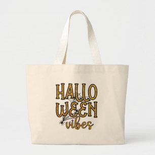 Bolsa Tote Grande Halloween Vibes