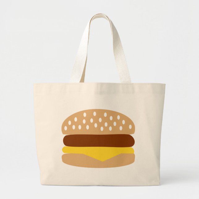 Bolsa Tote Grande Hamburger (Frente)