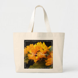 Bolsa Tote Grande HAMbyWG - Girassóis Amarelos