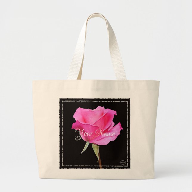 Bolsa Tote Grande HAMbyWG - Rosa Rosa Rosa (Frente)