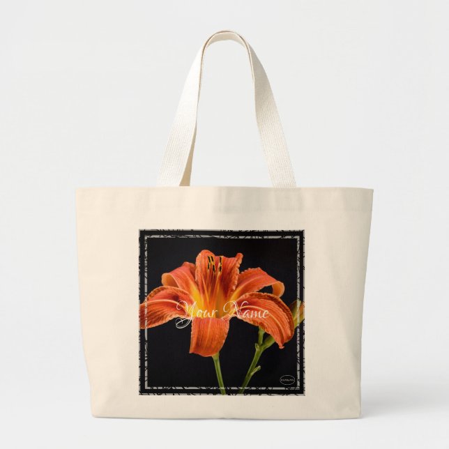 Bolsa Tote Grande HAMbyWG Tiger Lily (Frente)