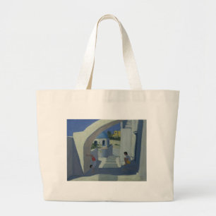 Bolsa Tote Grande Handstand Santorini
