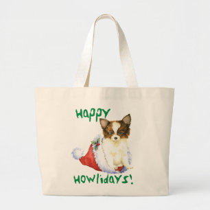 Bolsa Tote Grande Happy Howlidays Papillon