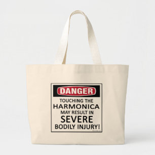 Bolsa Tote Grande Harmônica do perigo