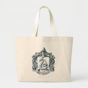 Bolsa Tote Grande Harry Potter   Paixão De Slytherina - Azul De Gel