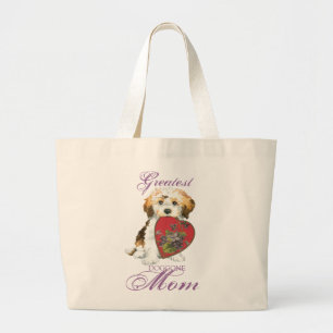 Bolsa Tote Grande Havanese Heart Mãe