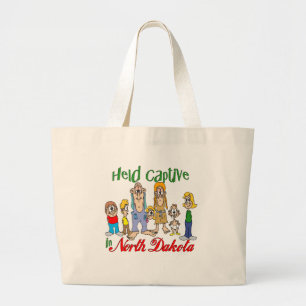 Bolsa Tote Grande Held Captive em Dakota do Norte