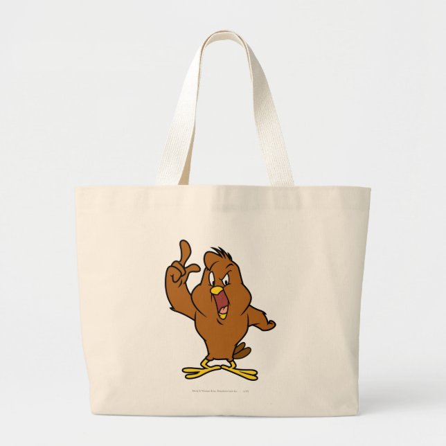 Bolsa Tote Grande Henery Hawk Yelling (Frente)