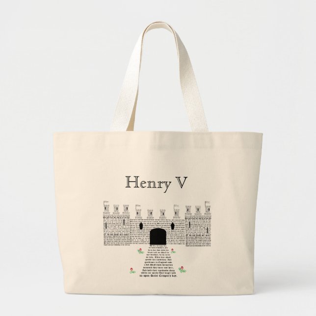 Bolsa Tote Grande Henry V Bag (Frente)