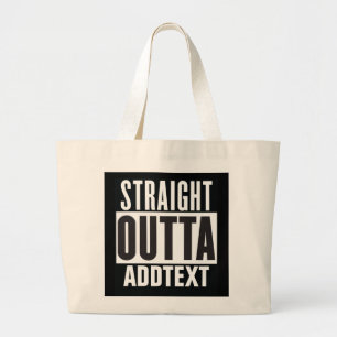 Bolsa Tote Grande Hetero Saída adicione seu texto