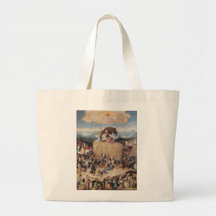 Bolsa Tote Grande Hieronymus Bosch que pinta a arte