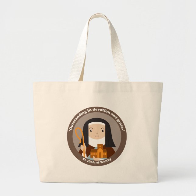 Bolsa Tote Grande Hilda de Whitby (Frente)