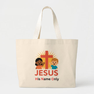 Bolsa Tote Grande His Name Only - Tote Bag