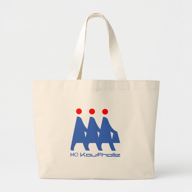 Bolsa Tote Grande HO Kaufhalle (Frente)