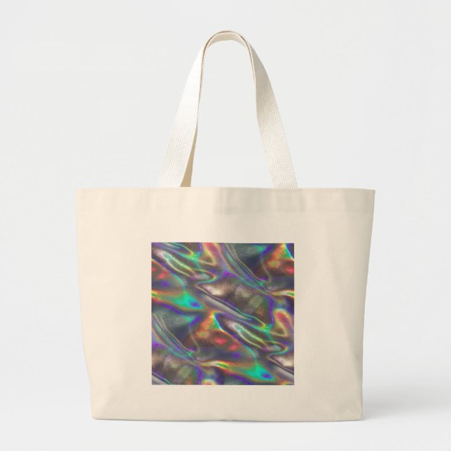Bolsa Tote Grande holográfico (Frente)