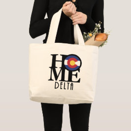 Bolsa Tote Grande HOME Delta Colorado