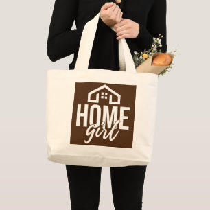 Bolsa Tote Grande Home Girl Real Estate Agent
