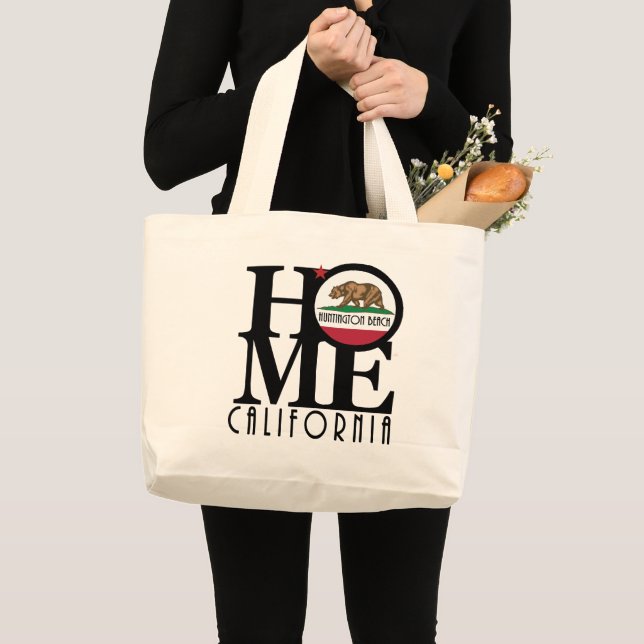 Bolsa Tote Grande HOME Huntington Beach (Frente (produto))