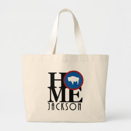 Bolsa Tote Grande HOME JacksonWY