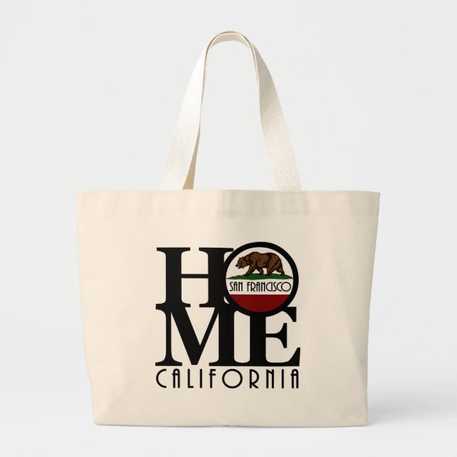 Bolsa Tote Grande HOME San Francisco (Frente)
